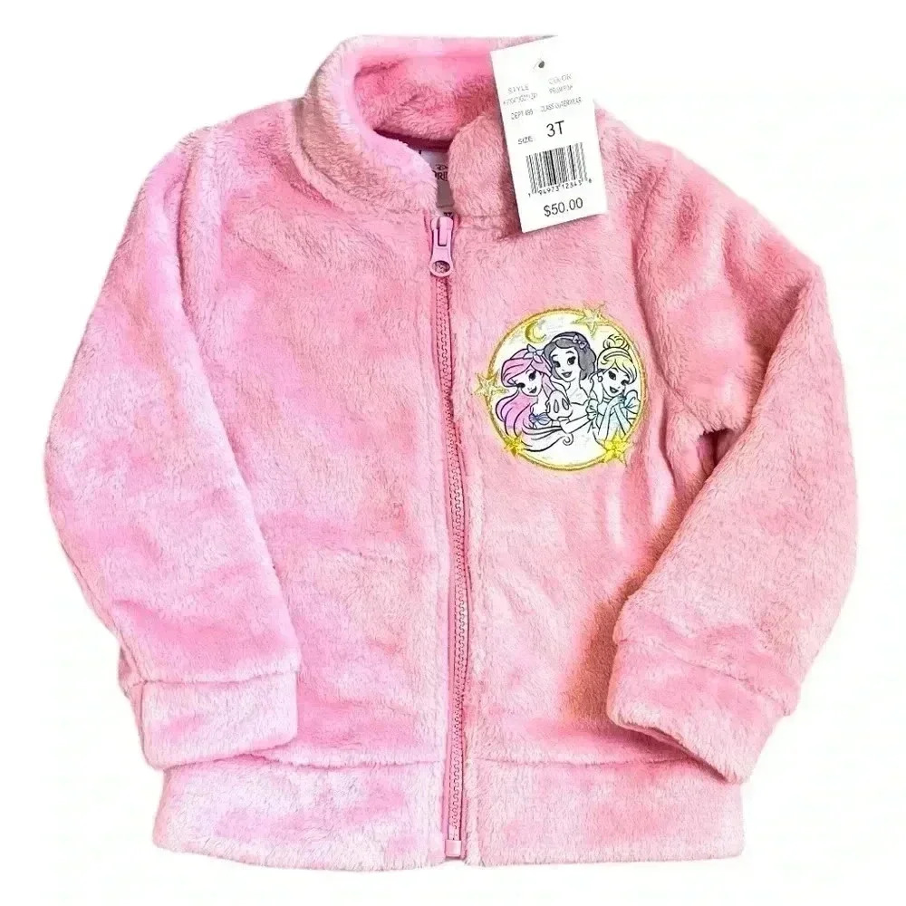 Disney Princess Soft Woobie Jacket.  New with Tags.  Various Sizes